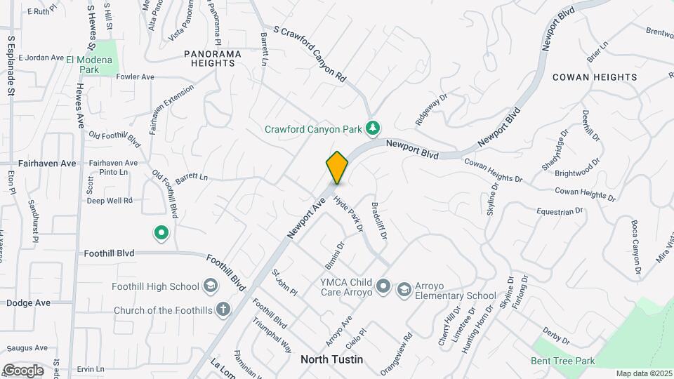 1011 Hyde Park Dr Map and Location Details