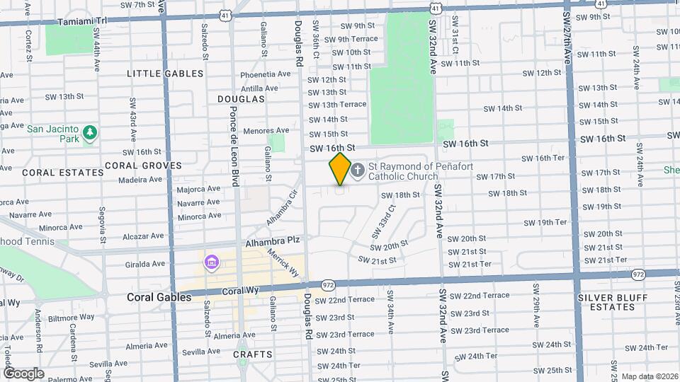 3519 SW 17th Terrace Map and Location Details