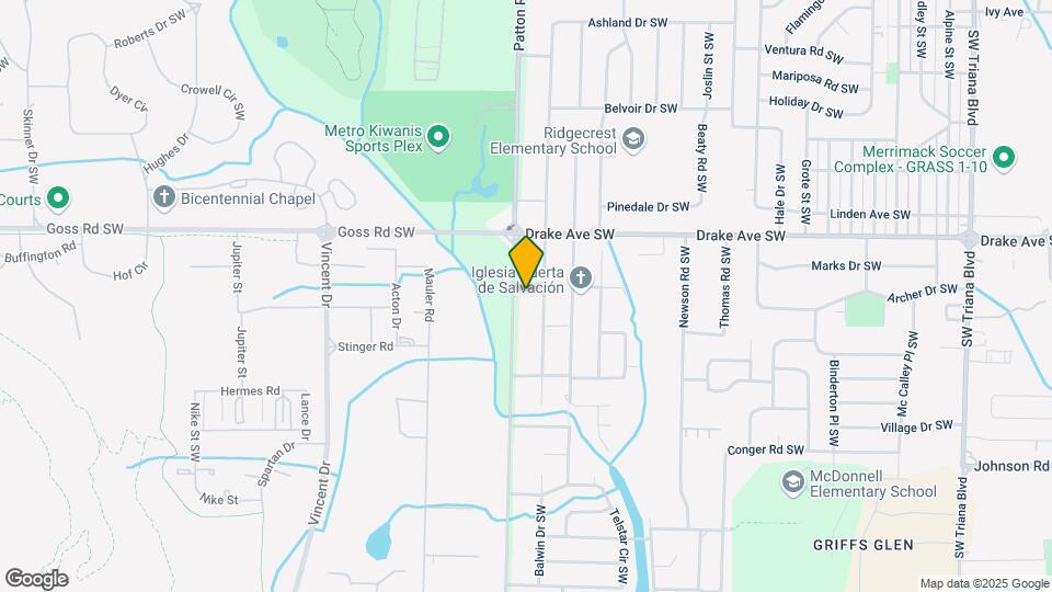 3911 Patton Rd Map and Location Details