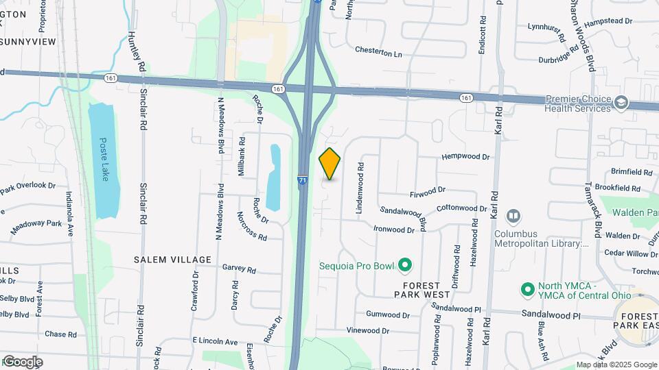 5734 Arborwood Ct Map and Location Details