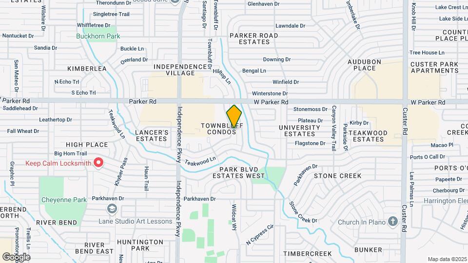 3008 Townbluff Dr Map and Location Details