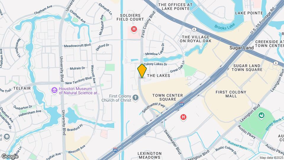 1303 Raintree Cir Map and Location Details