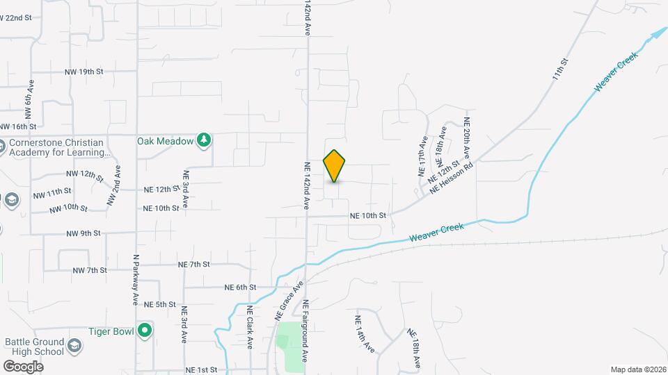 1110 NE 11th Pl Map and Location Details