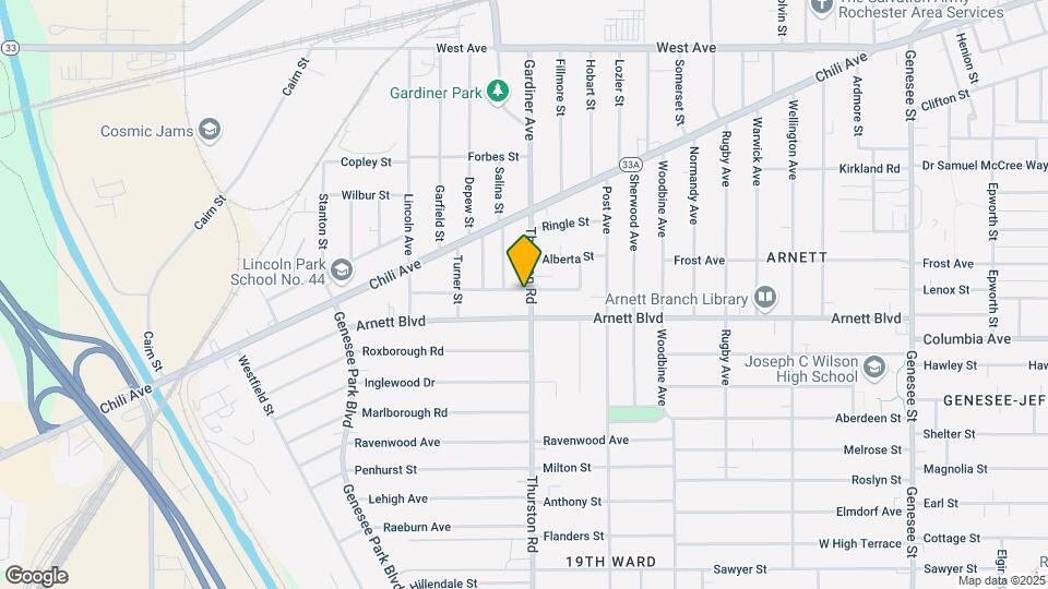 115 Thurston Rd-Unit -7 Devonshire (115Thurston Back Unit) Map and Location Details