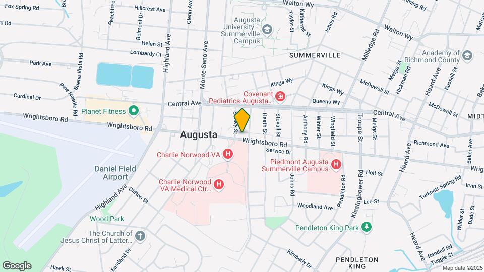 2407 Wrightsboro Rd Map and Location Details