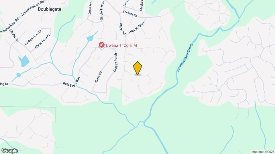 3627 Lower Creek Dr Map and Location Details