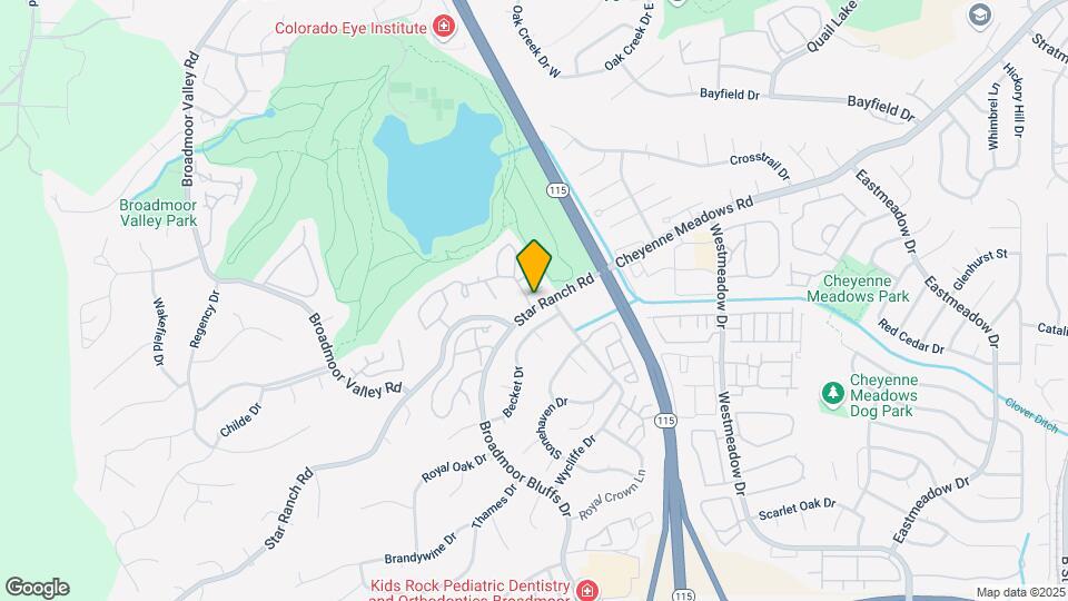 Prime Location Near Fort Carson – Townhome Map and Location Details