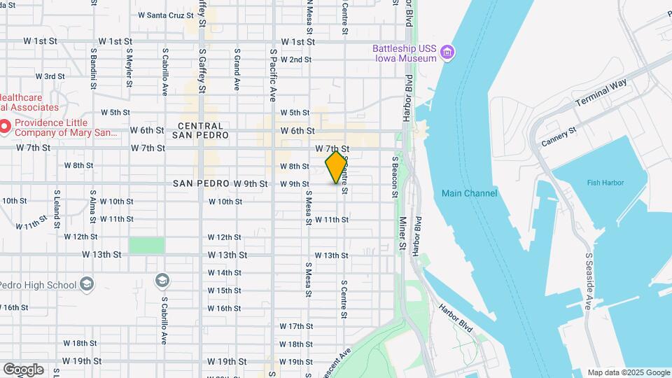 325 W 9th St Map and Location Details