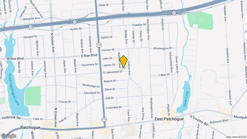 215 E Lakewood St Map and Location Details