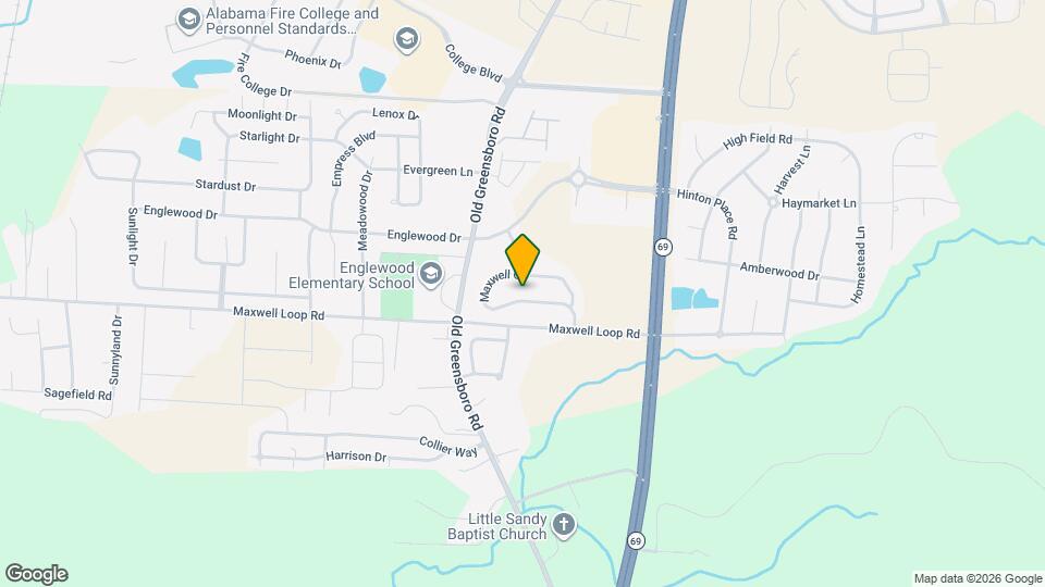 1451 Maxwell Cir Map and Location Details