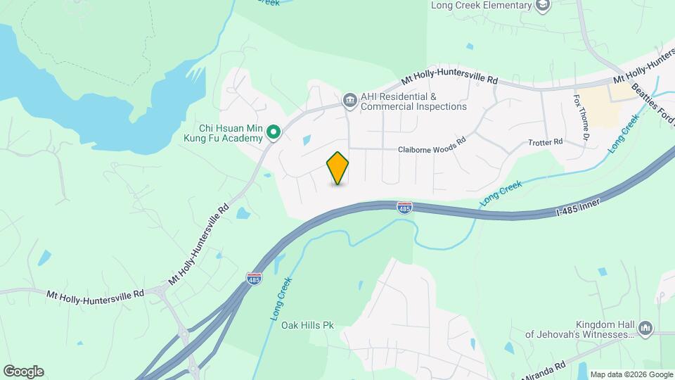 2808 Cougar Hill Ct Mapa y Detalles de la Ubicación