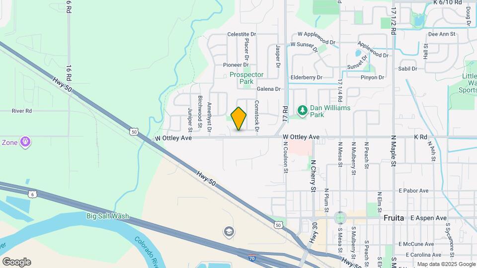 740 Gold Rush Dr Map and Location Details