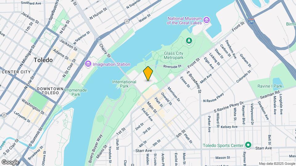 730 Riverside Dr Map and Location Details