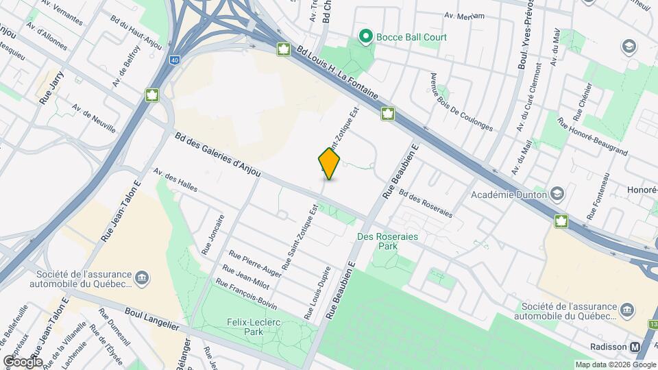 7280 Saint-Zotique Rue E Map and Location Details