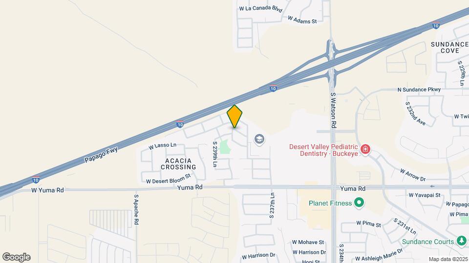23897 W Antelope Trail Mapa y Detalles de la Ubicación