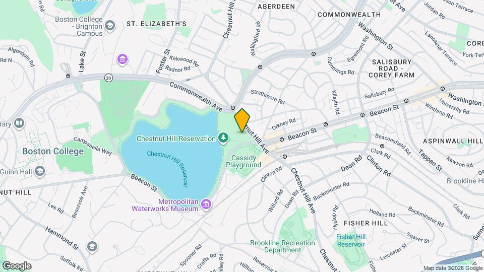 355 Chestnut Hill Ave Map and Location Details