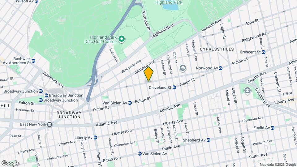 123 Barbey St Map and Location Details