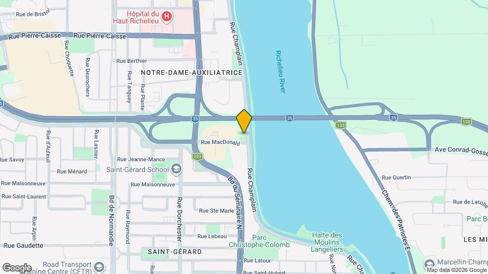 Les Loiselle Map and Location Details