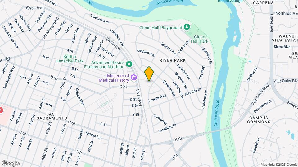 5481 Carlson Dr Mapa y Detalles de la Ubicación
