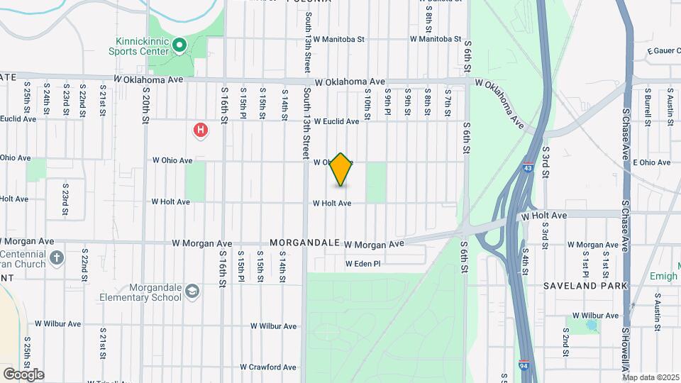 3361 S 11th St, Unit UPPER Mapa y Detalles de la Ubicación