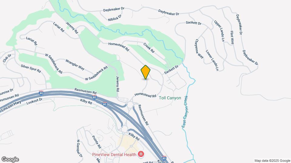 3023 Lower Saddleback Rd Map and Location Details