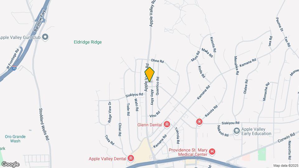 16383 Apple Valley Rd Map and Location Details