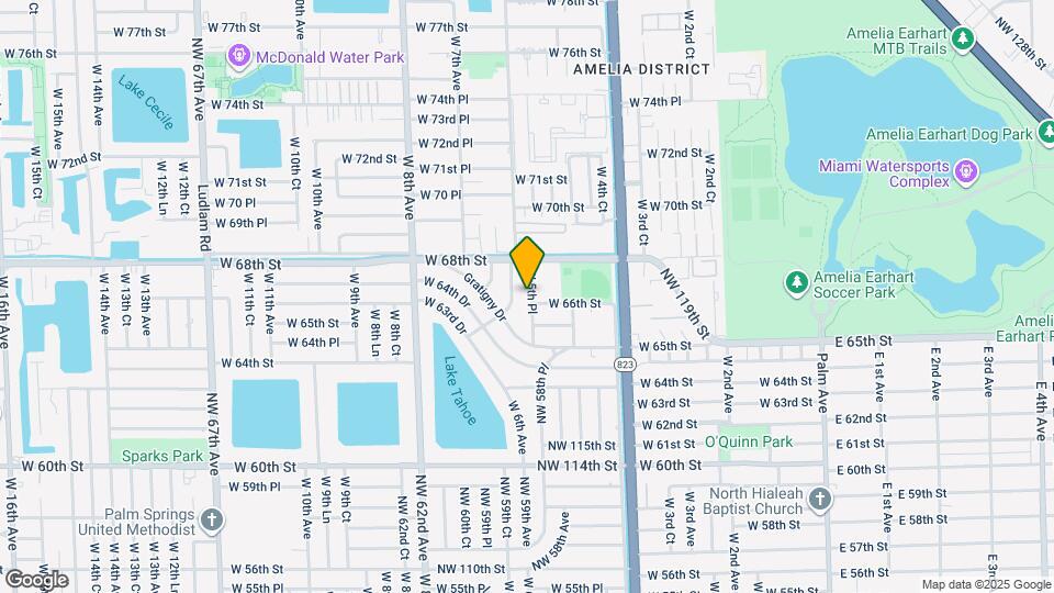 6630 W 5th Pl Map and Location Details