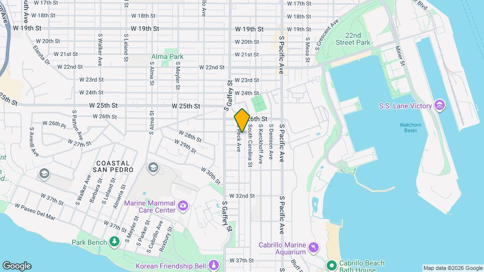 2702 S Peck Ave Mapa y Detalles de la Ubicación