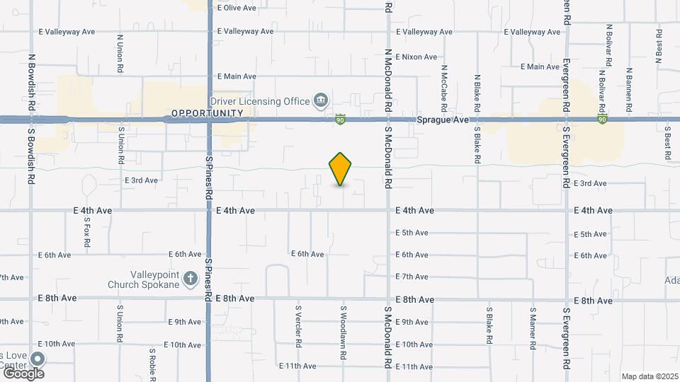 224 S Woodlawn Rd Map and Location Details