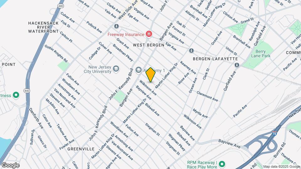 117 Bostwick Ave Map and Location Details