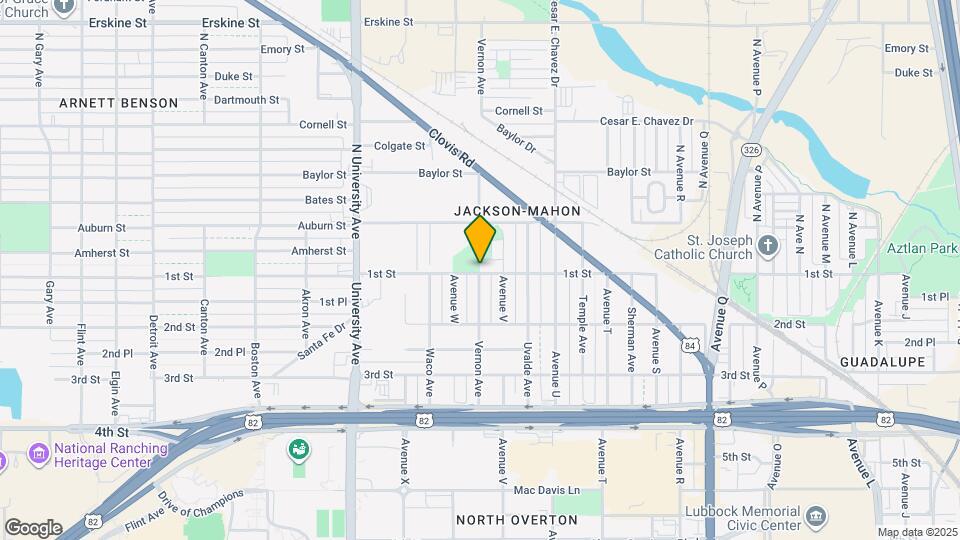 106 N Vernon Ave Map and Location Details