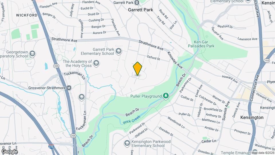 10624 Montrose Ave Map and Location Details