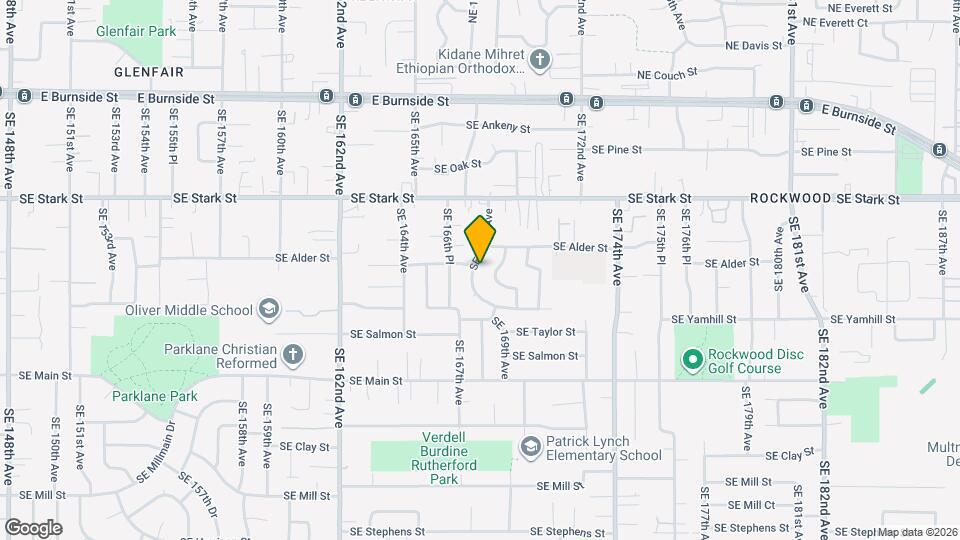 804 SE 168th Ave Mapa y Detalles de la Ubicación