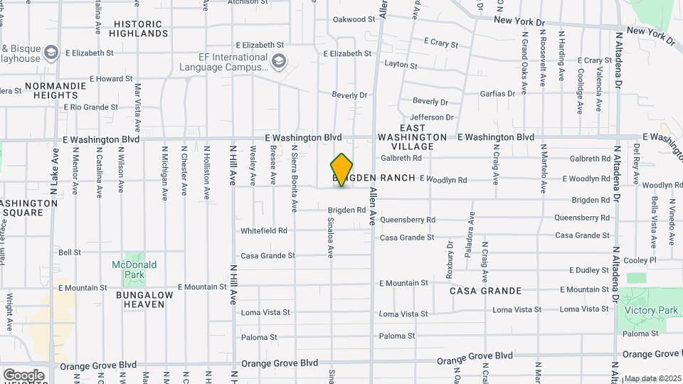 1730 Asbury Dr Map and Location Details