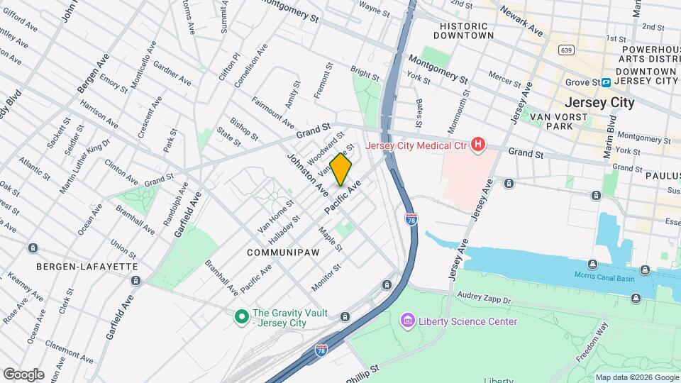 433 Pacific Ave Map and Location Details