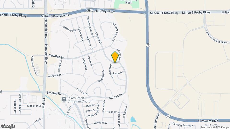 4060 Charro Dr Mapa y Detalles de la Ubicación