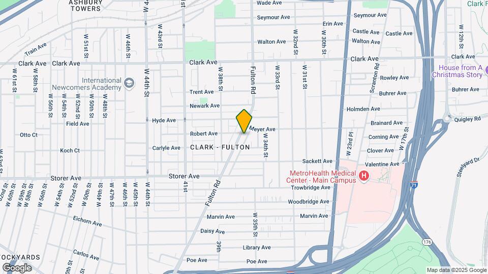 3263 Fulton Rd Map and Location Details