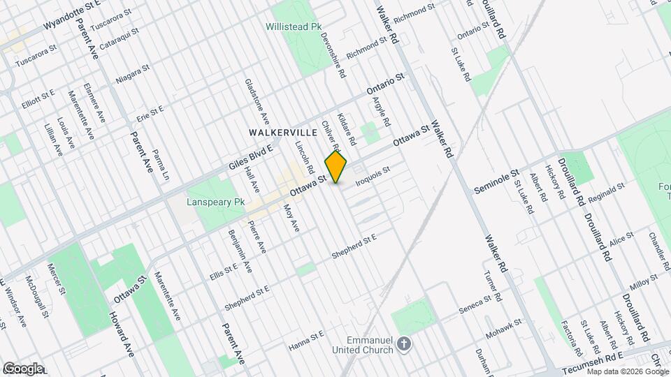 1333 Windermere Rd Map and Location Details