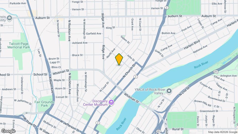 964 N Court St Map and Location Details