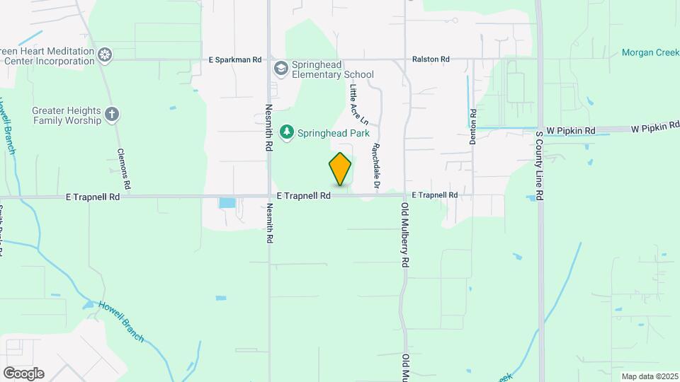 3106 E Trapnell Rd Map and Location Details
