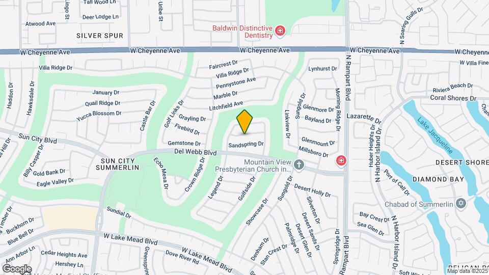 8825 Stoney Point Dr Map and Location Details