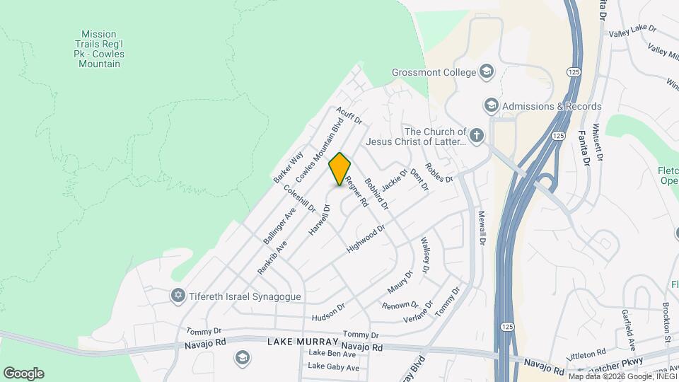 8571 Harwell Dr Map and Location Details