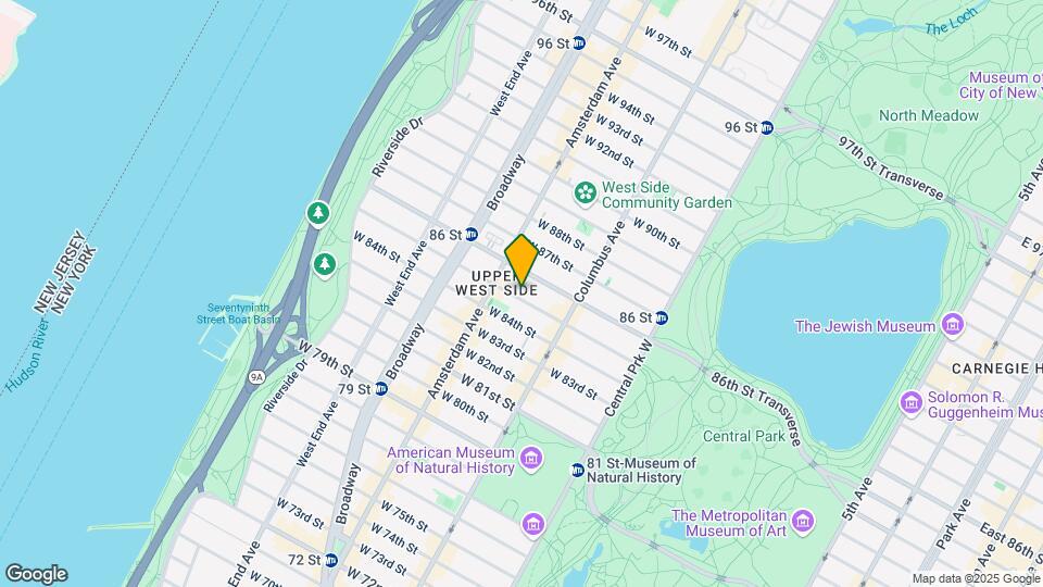 147 W 85th St Map and Location Details