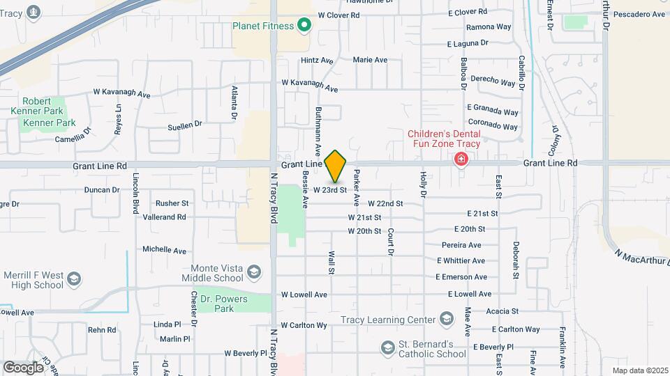 377 W 23rd St Map and Location Details