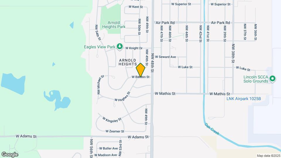 5001 W Hughes St Map and Location Details