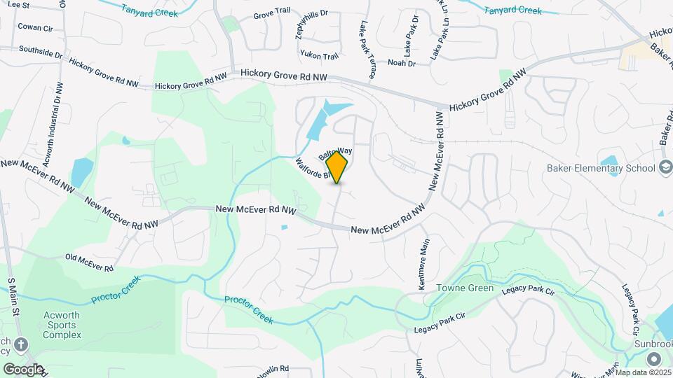 4217 Huddlestone Bridge Pkwy NW Map and Location Details