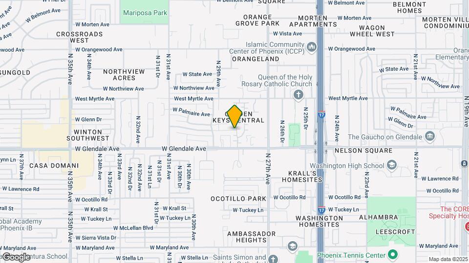 7034 N 28th Dr Map and Location Details