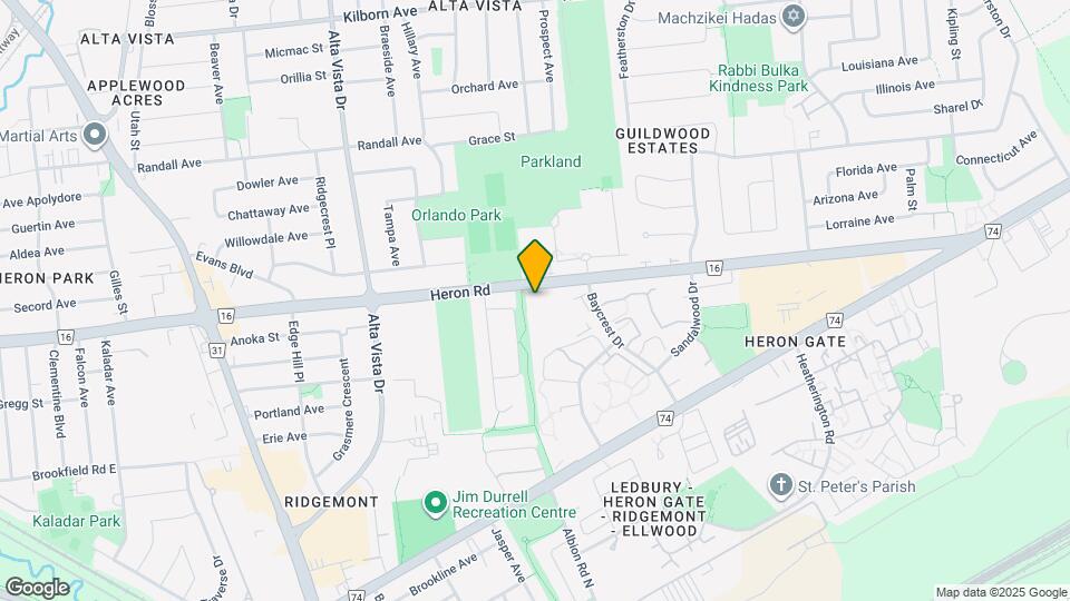 1440 Heron Rd Map and Location Details