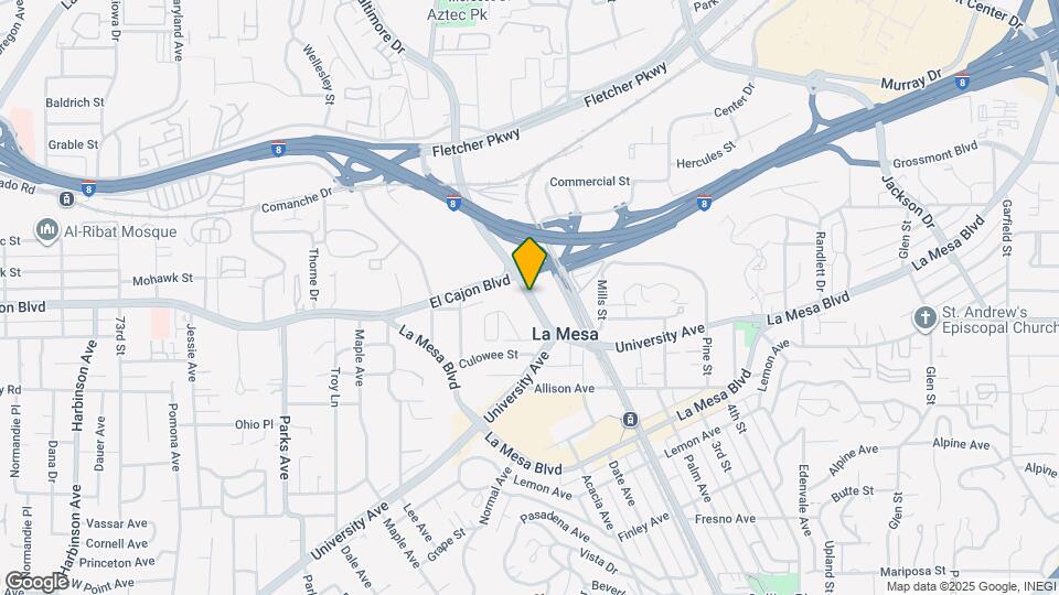 4972 Baltimore Dr Mapa y Detalles de la Ubicación