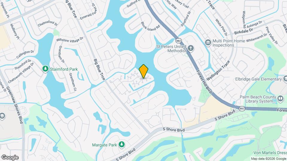 1714 Shoreside Cir Map and Location Details